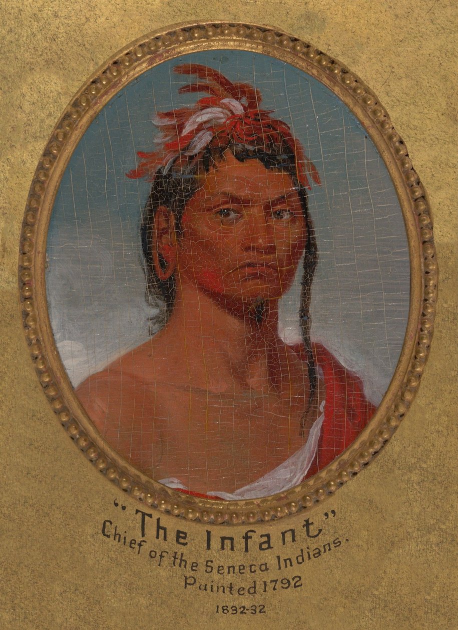"Der Säugling," Häuptling der Seneca-Indianer tekijältä John Trumbull