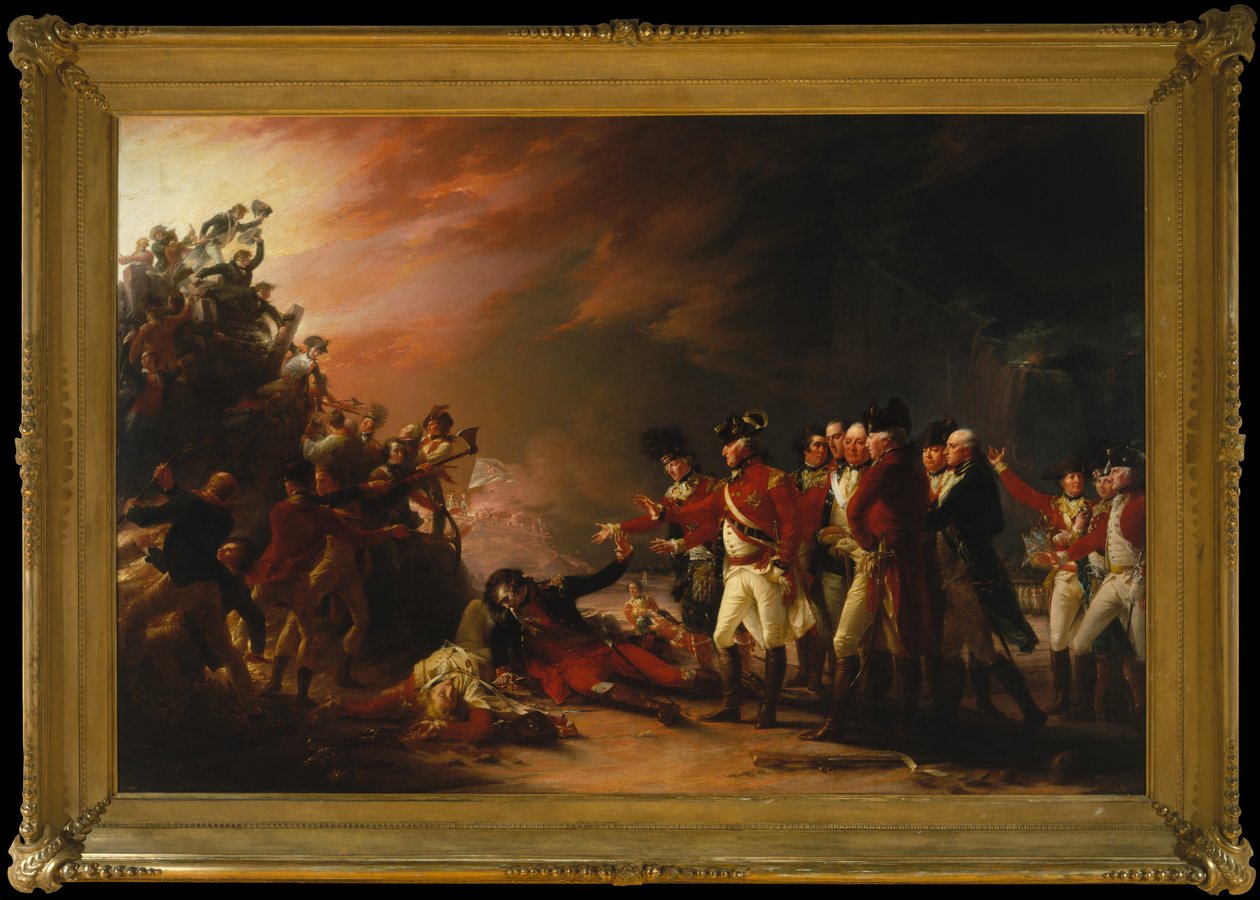 Gibraltarin varuskunnan hyökkäys, 1789 tekijältä John Trumbull