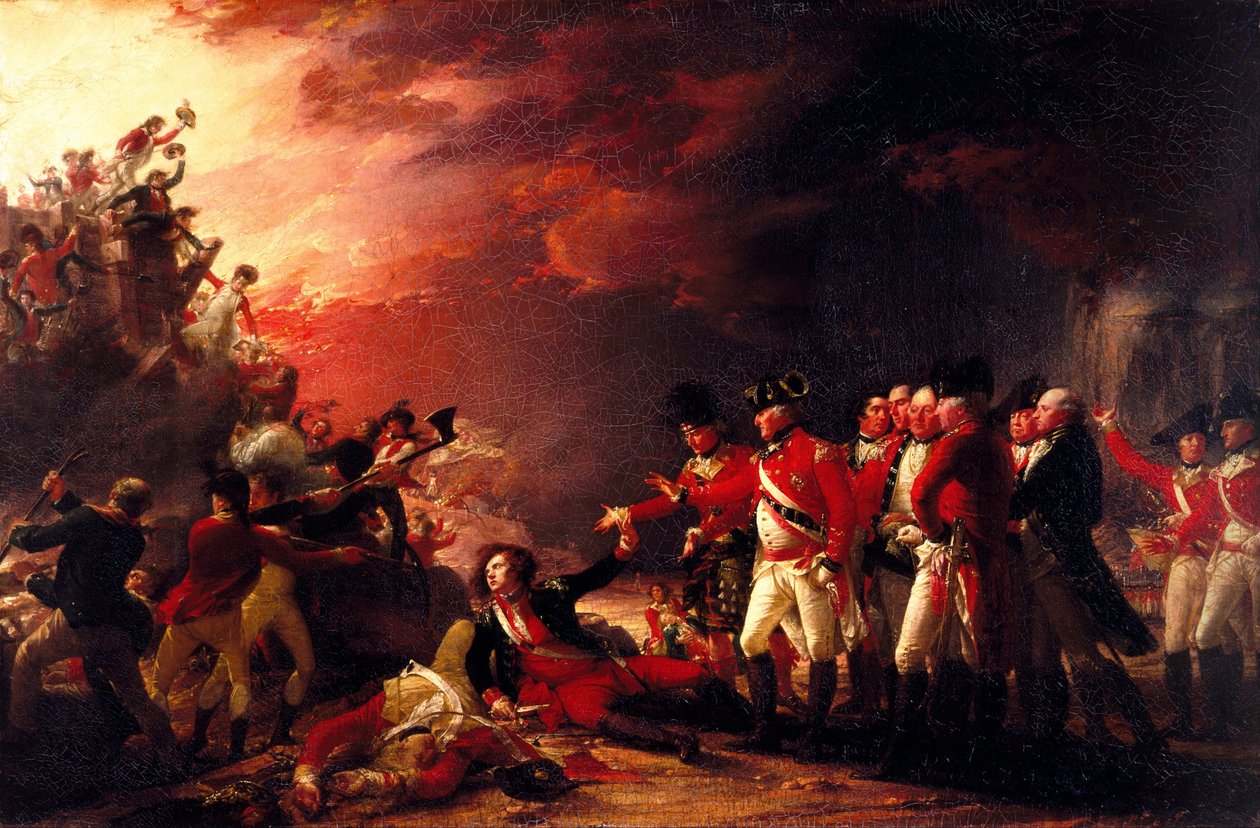 Gilbraltarin varuskunnan tekemä retki tekijältä John Trumbull