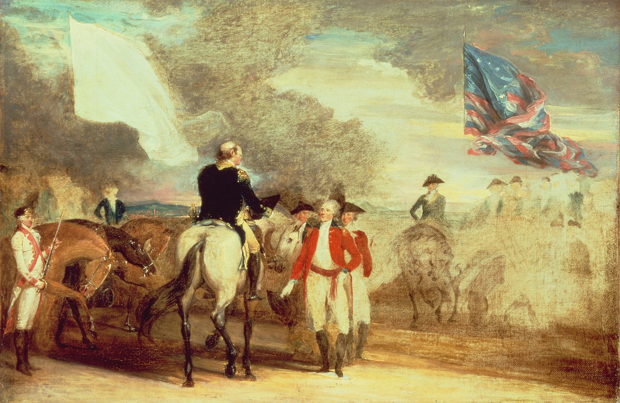 Huonekalut ja erilaiset esineet 1100- ja 1300-luvuilta tekijältä John Trumbull