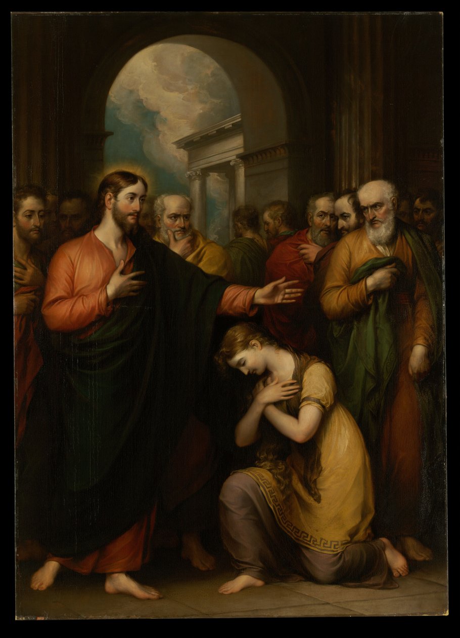 Aviorikoksesta kiinni jäänyt nainen tekijältä John Trumbull