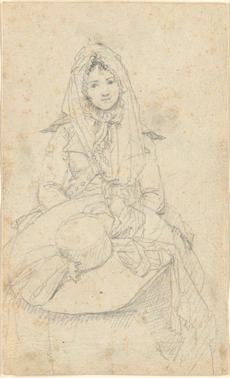 Nimetön, foliosta: Luonnokset Ranskassa ja Saksassa, yksi Folio B:n 22 arkista tekijältä John Trumbull