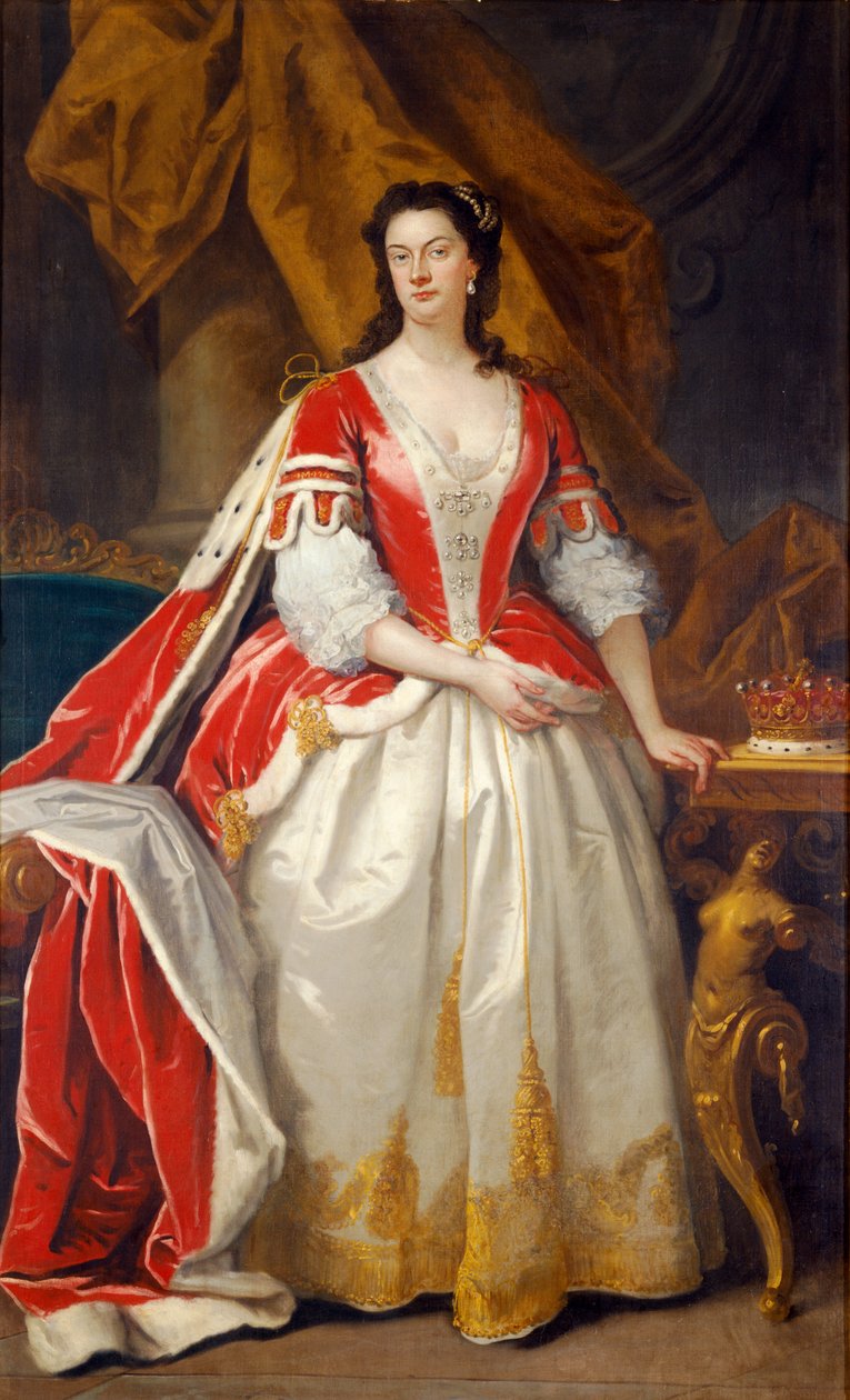 Elizabeth, Northamptonin kreivitär (öljy kankaalle) tekijältä John Vanderbank