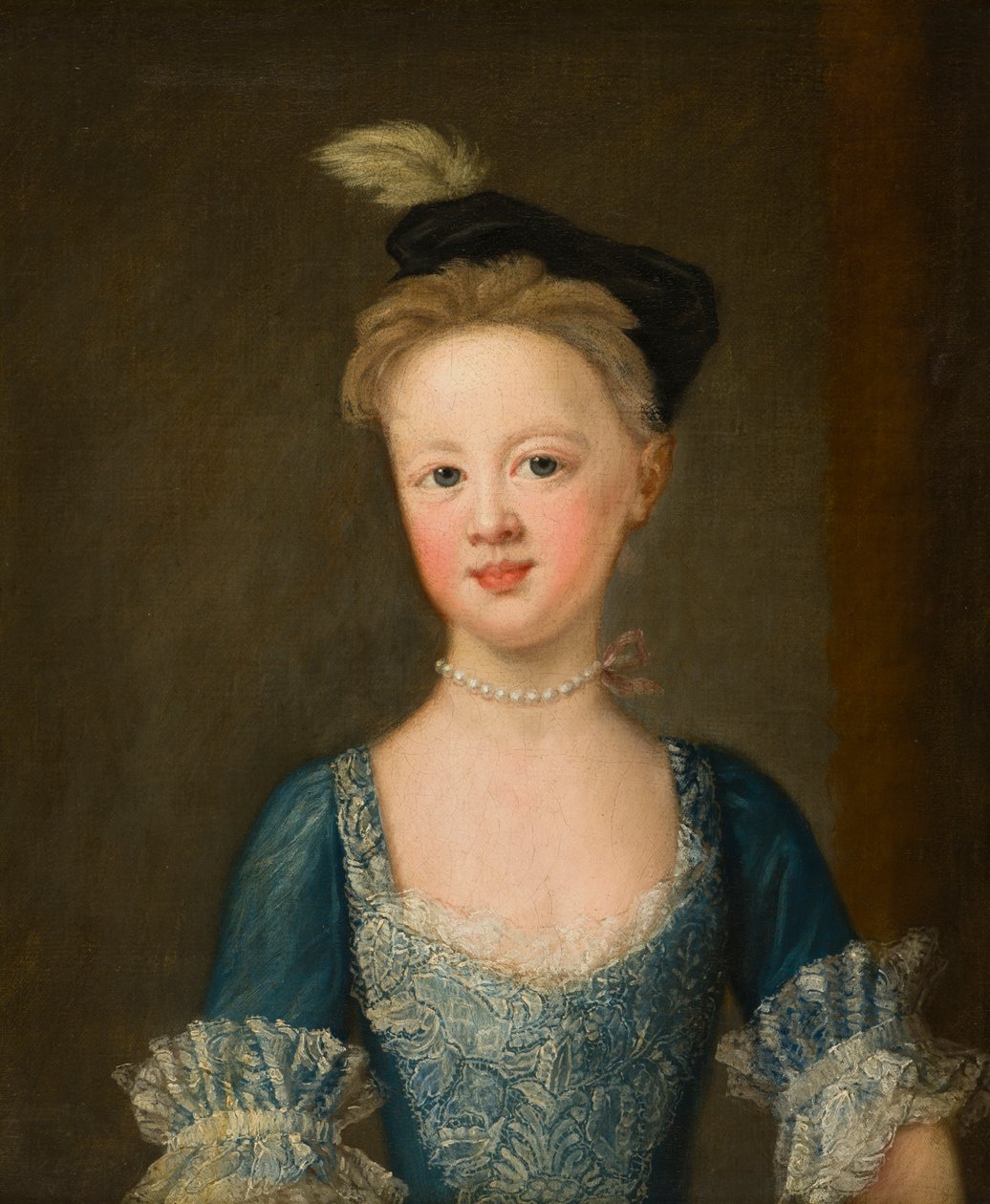 Muotokuva neiti Diana Bridgemanista (1726-1764) nuorena, n. 1730-39 (öljy kankaalle) tekijältä John Vanderbank