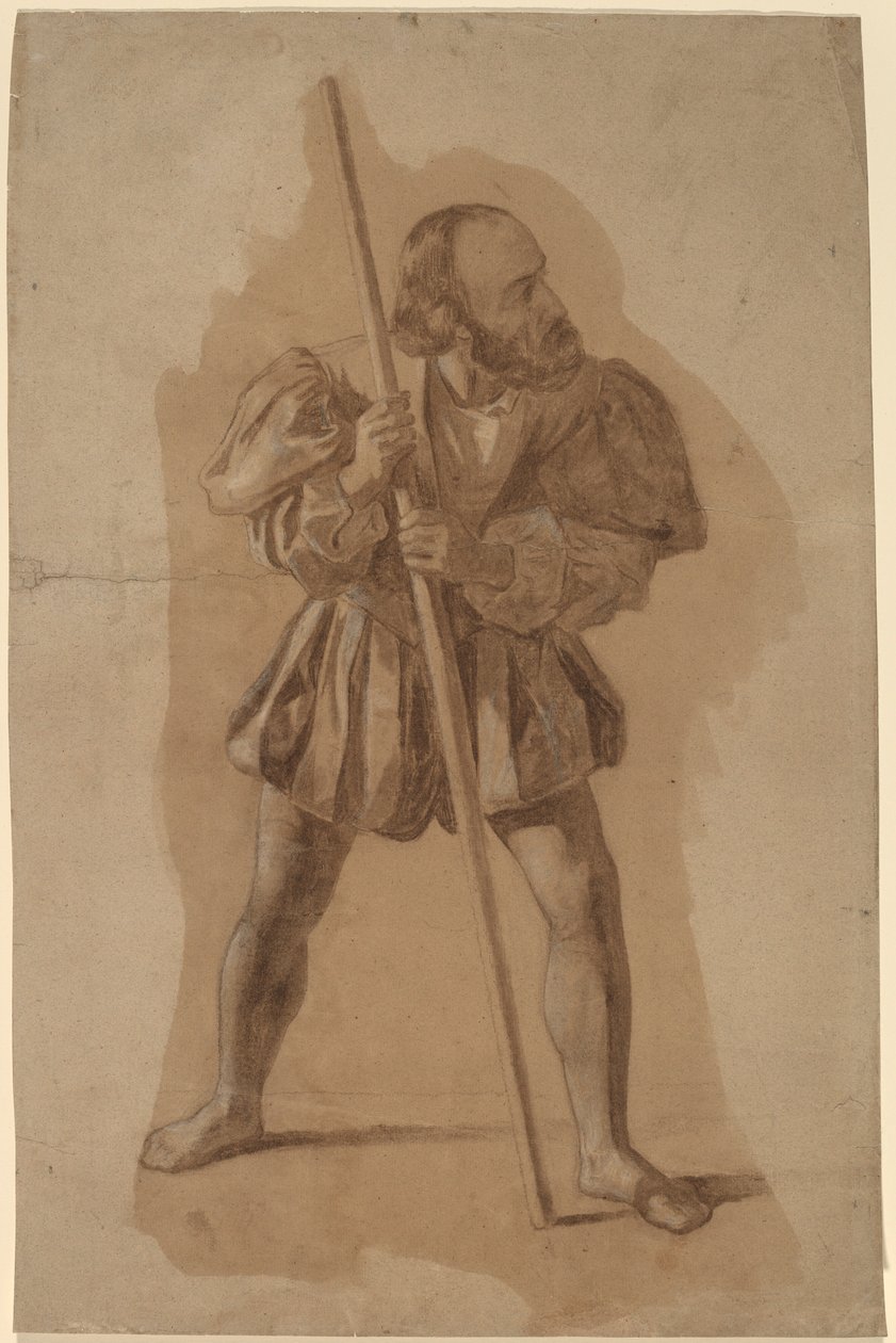 Figuuripukututkimus Columbuksen seinämaalaukseen, Washington, D.C. tekijältä John Vanderlyn