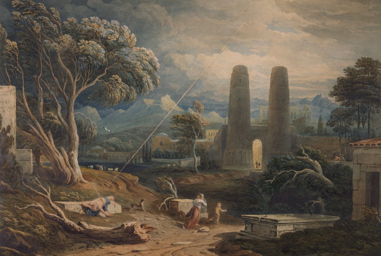 Ukkosmyrsky, 1817-1818 tekijältä John Varley