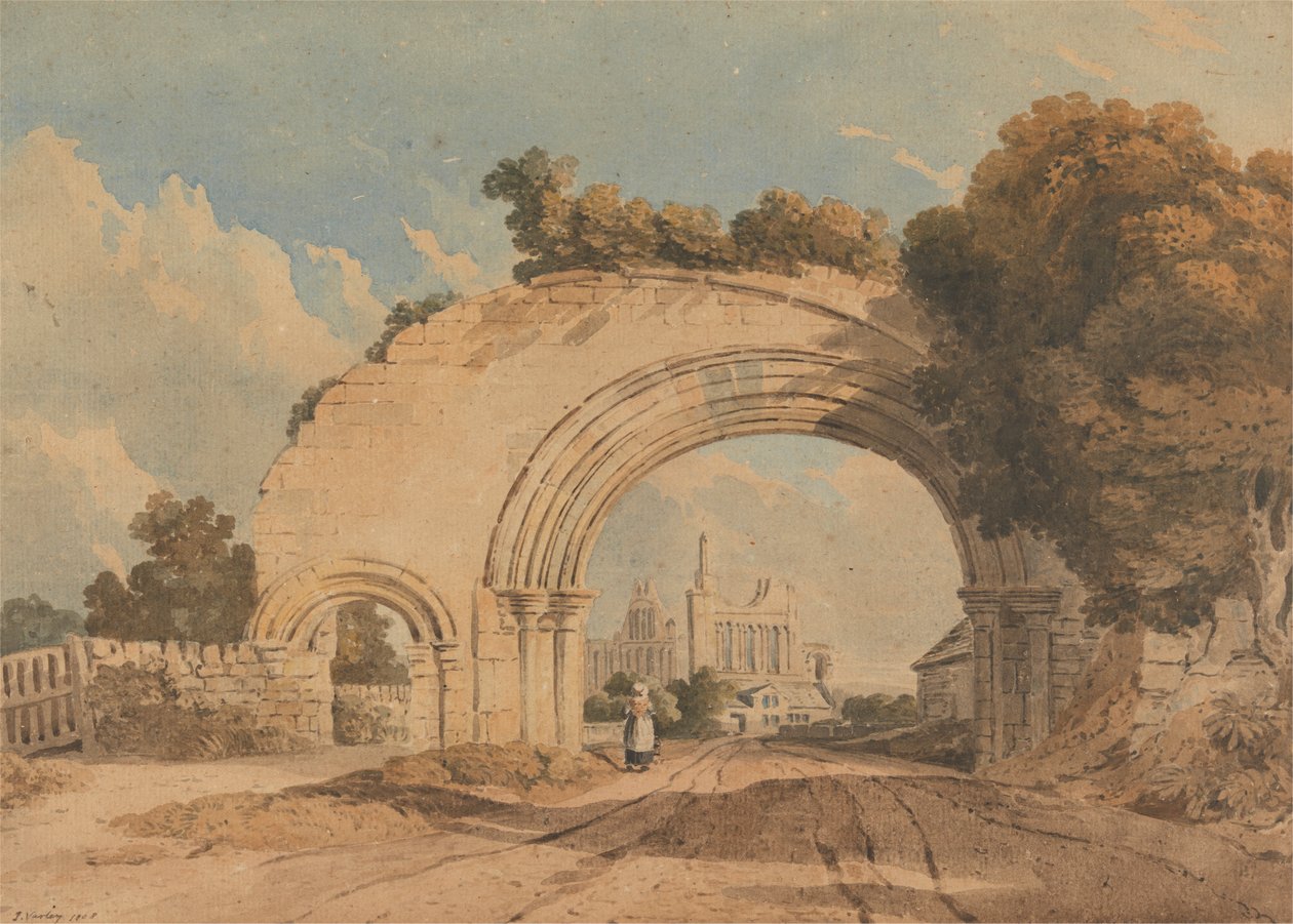 Byland Abbey, Yorkshire tekijältä John Varley