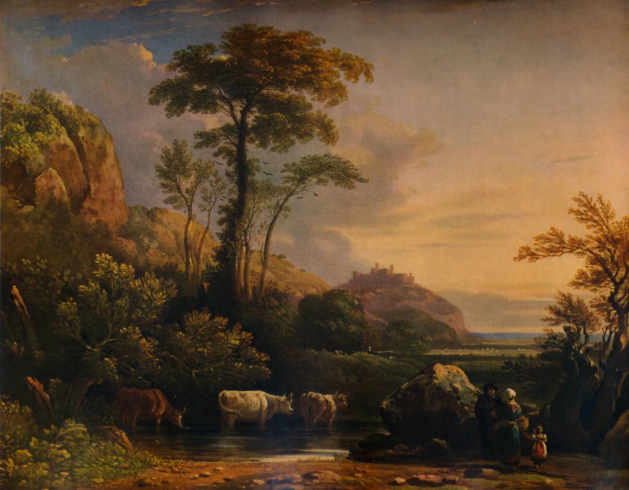 Harlechin linna, 1832, 1938 tekijältä John Varley I