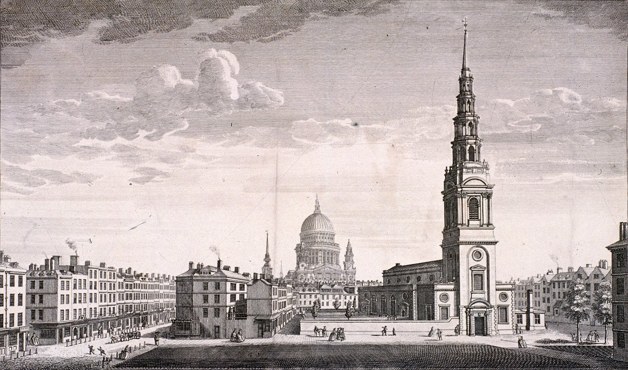 Billingsgate Wharf, Lontoo, 1801 tekijältä John Walker
