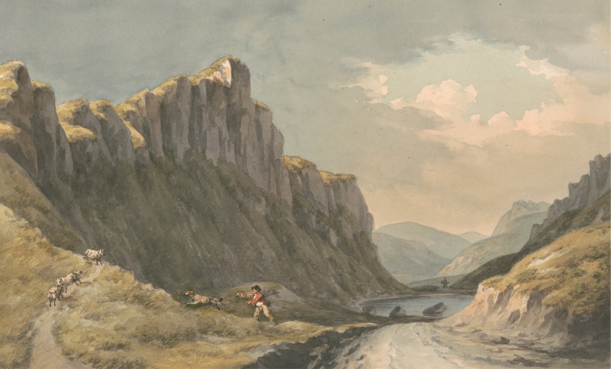 Craig y Ladron - The Thieves Precipice tekijältä John Warwick Smith