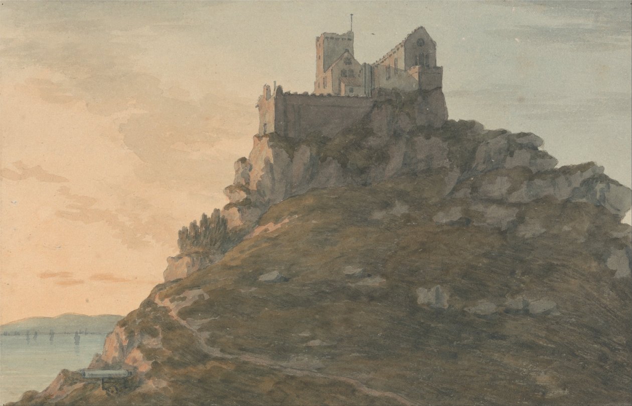 Pyhän Mikaelin vuori, Cornwall tekijältä John Warwick Smith