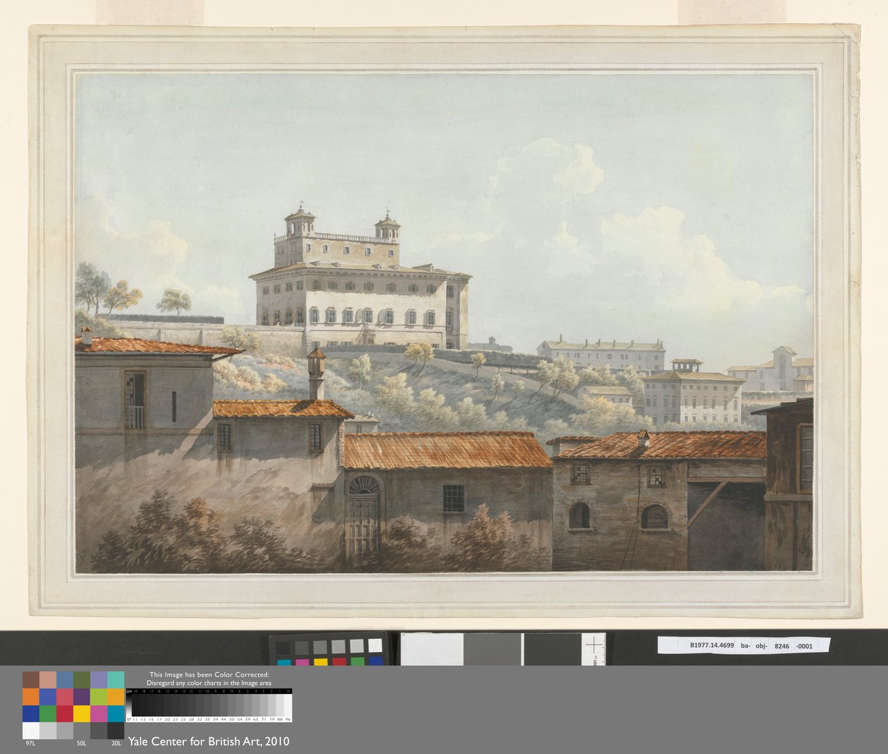 Villa Medici, Rooma tekijältä John Warwick Smith