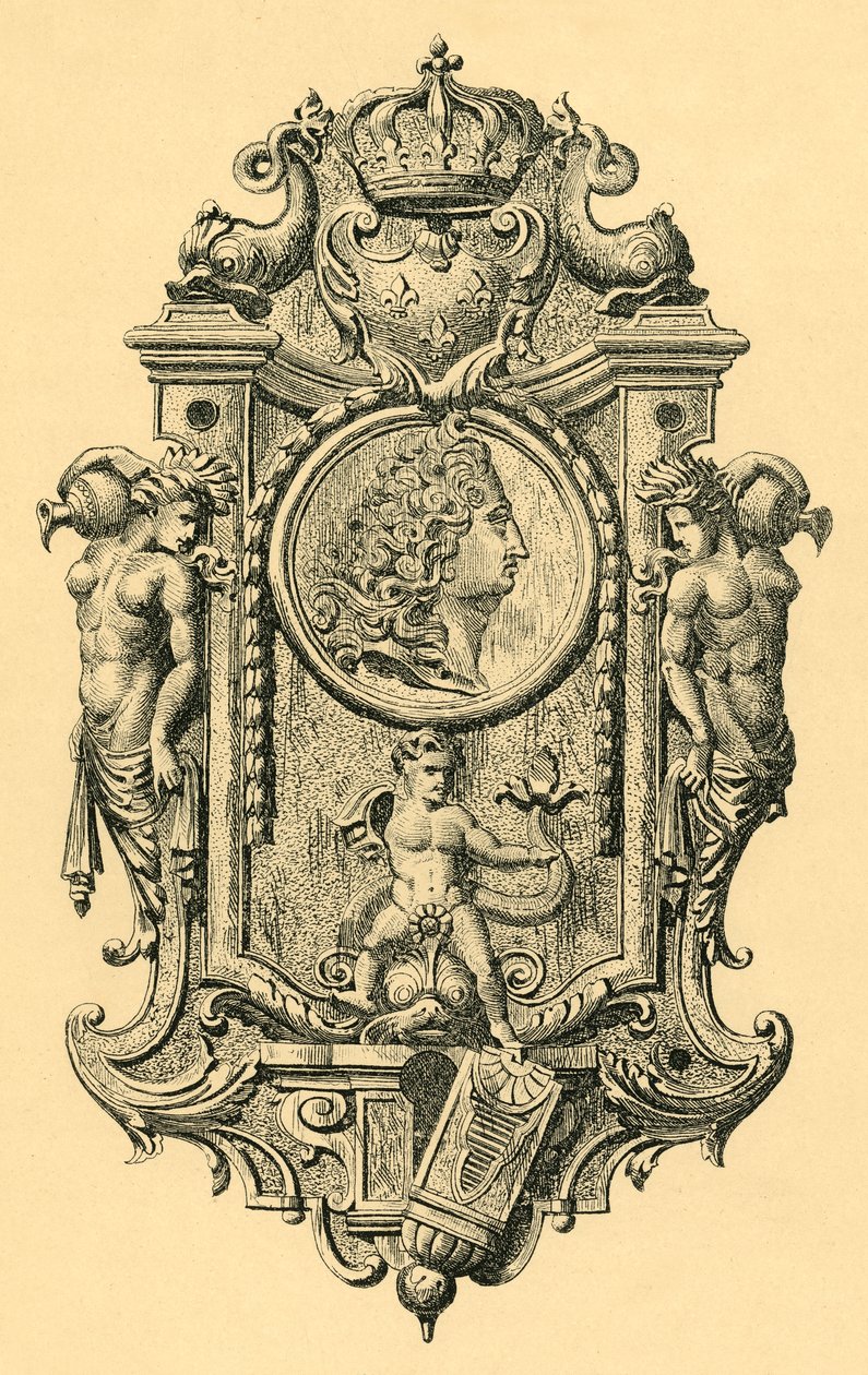 Teräsnäppäinlevy, 1700-luvun alku, 1881. tekijältä John Watkins