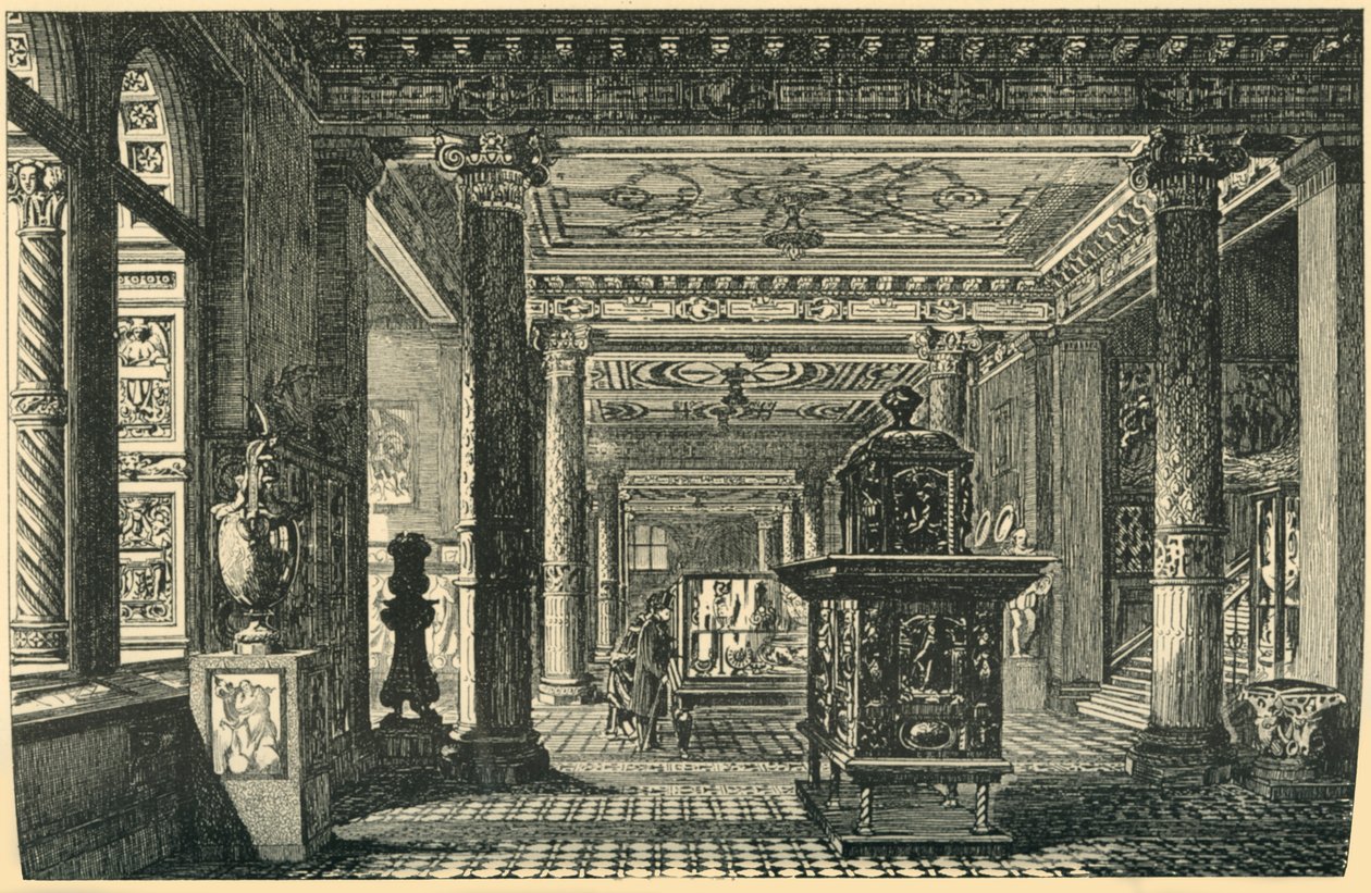 The Ceramic Gallery, South Kensington Museum, c1876, 1881. tekijältä John Watkins