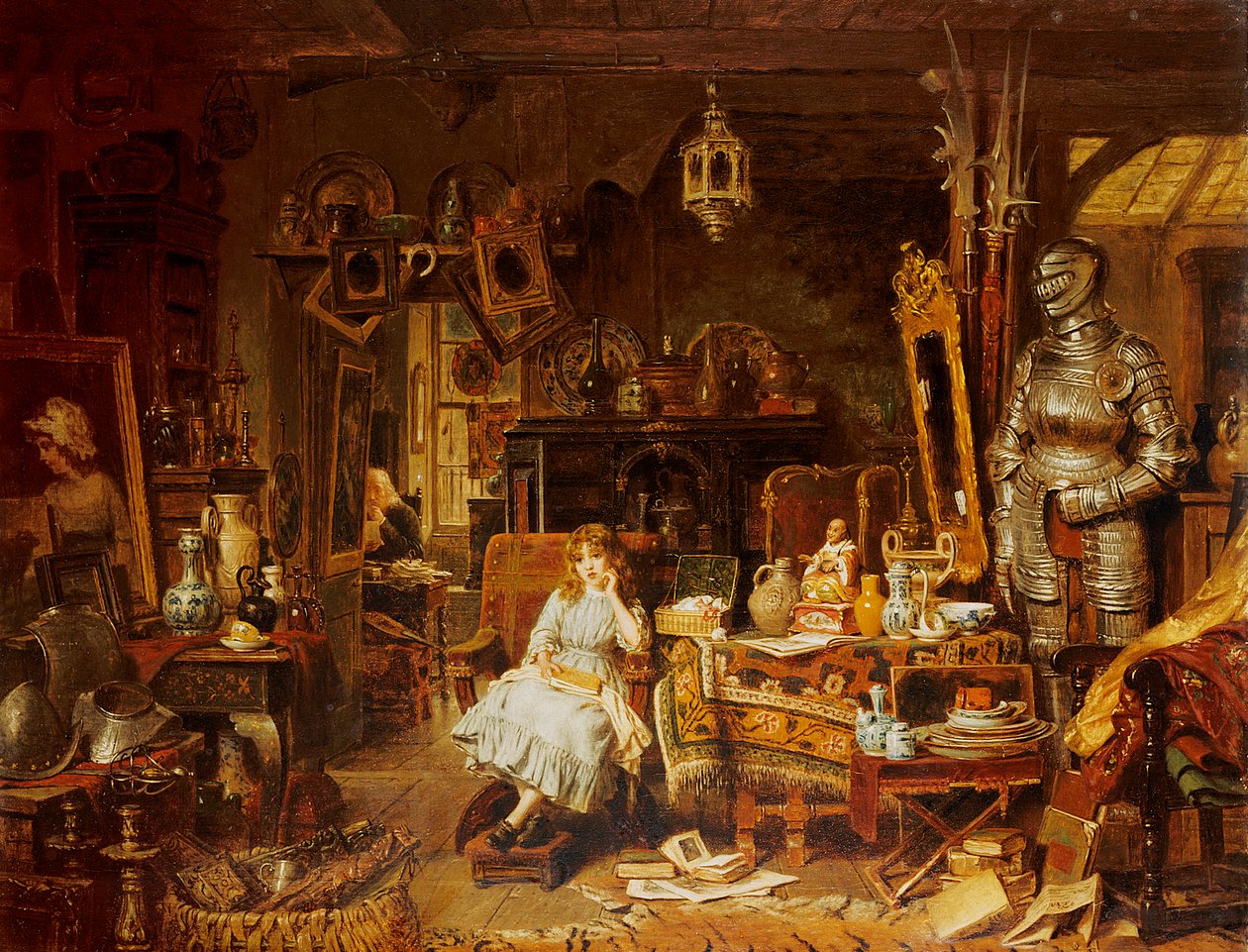 Vanha Curiosity Shop tekijältä John Watkins Chapman