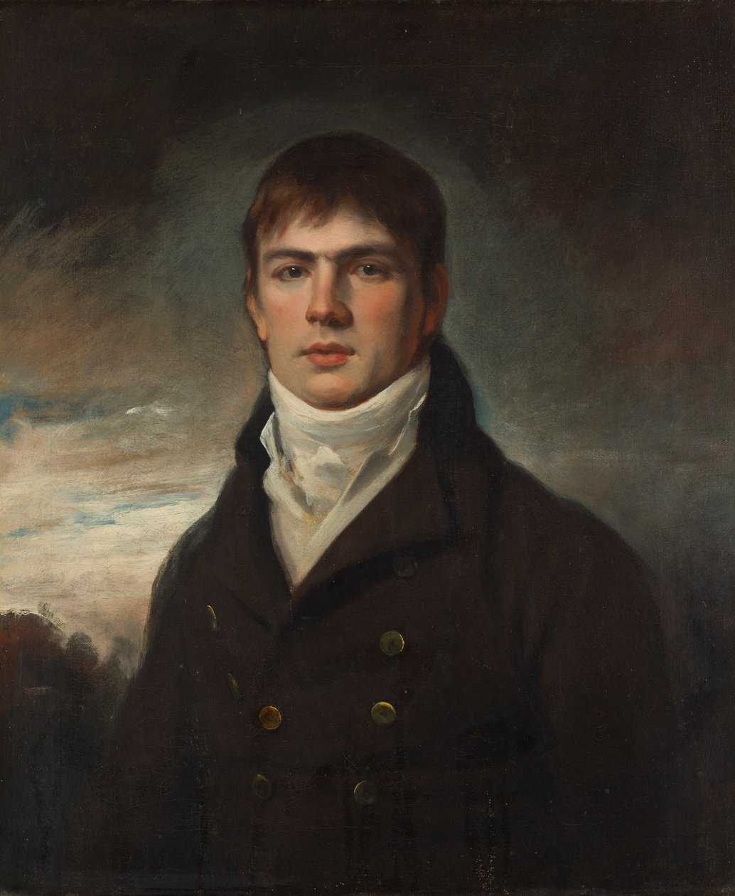 Muotokuva John David Gordonista Wardhousesta (1774-1850), "espanjalaisesta Gordonista" (öljy kankaalle) tekijältä John Watson (attr.to) Gordon