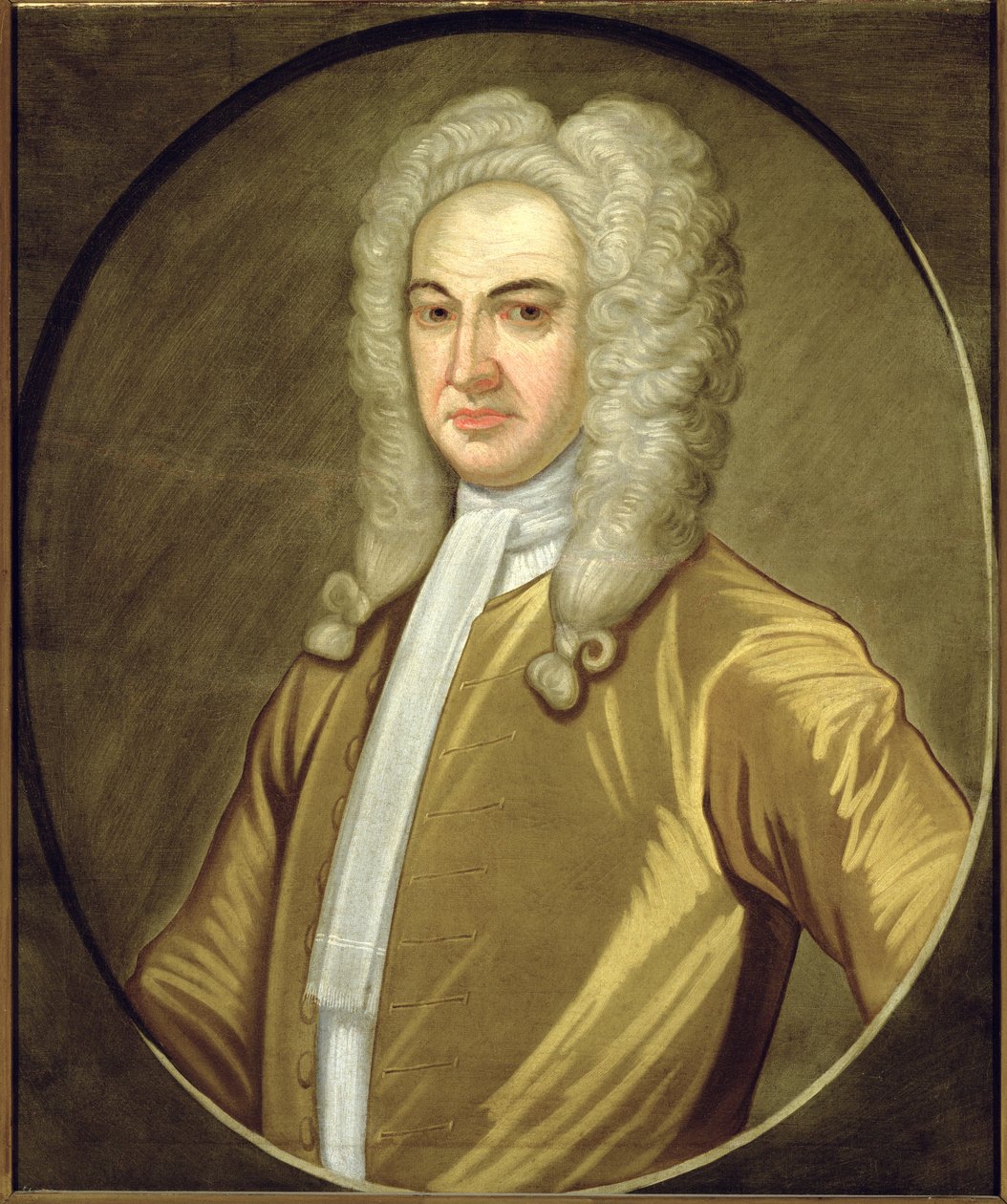 Kuvernööri Lewis Morris (1671-1746) n. 1726 tekijältä John Watson