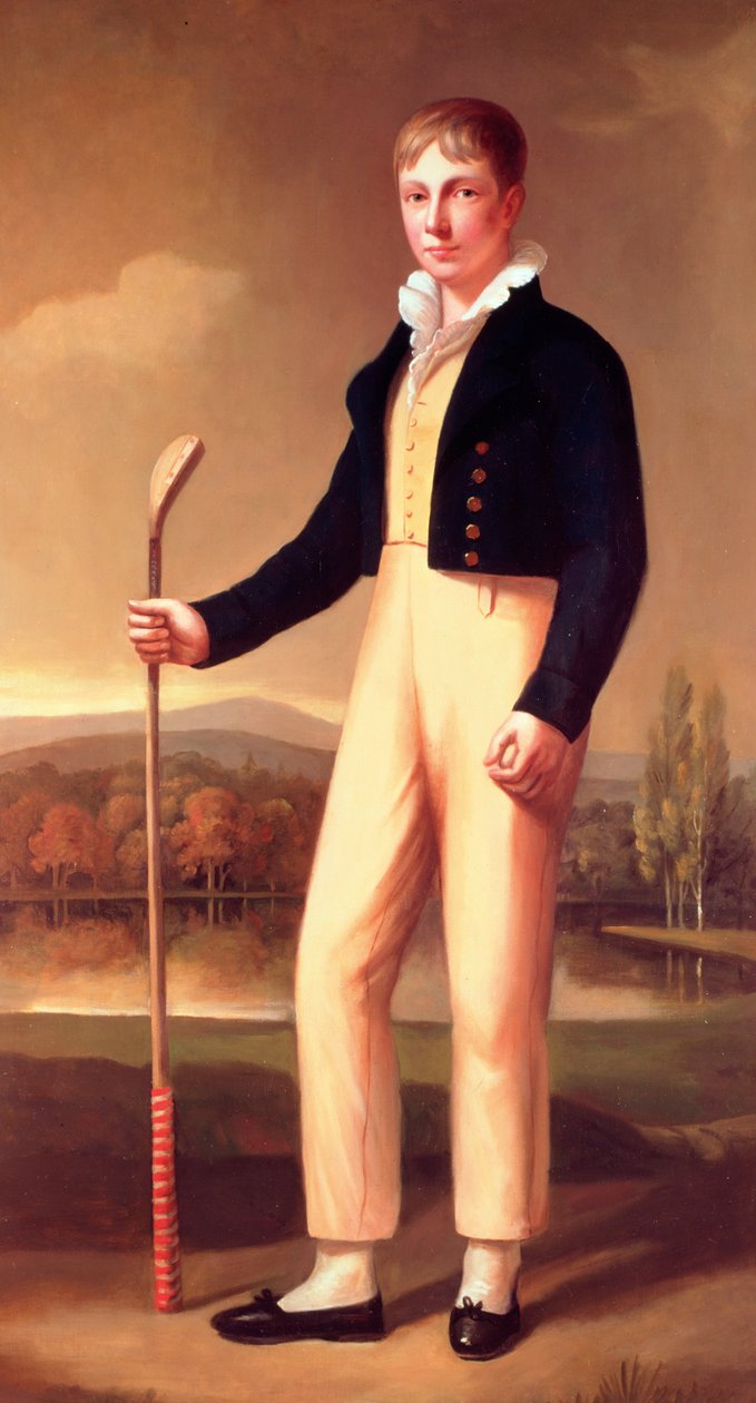 Douglas Robertson Esq. Royal and Ancient Golf Clubista (öljy kankaalle) tekijältä John Watson Gordon