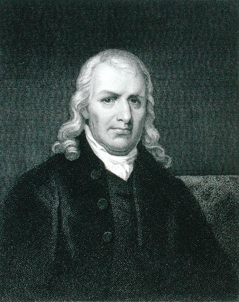 Samuel Chase (1741-1811), John B. Forrestin (1814-70) kaiverrus James Barton Longacren (1794-1869) alkuperäisen piirustuksen jälkeen (kaiverrus) tekijältä John Wesley (after) Jarvis