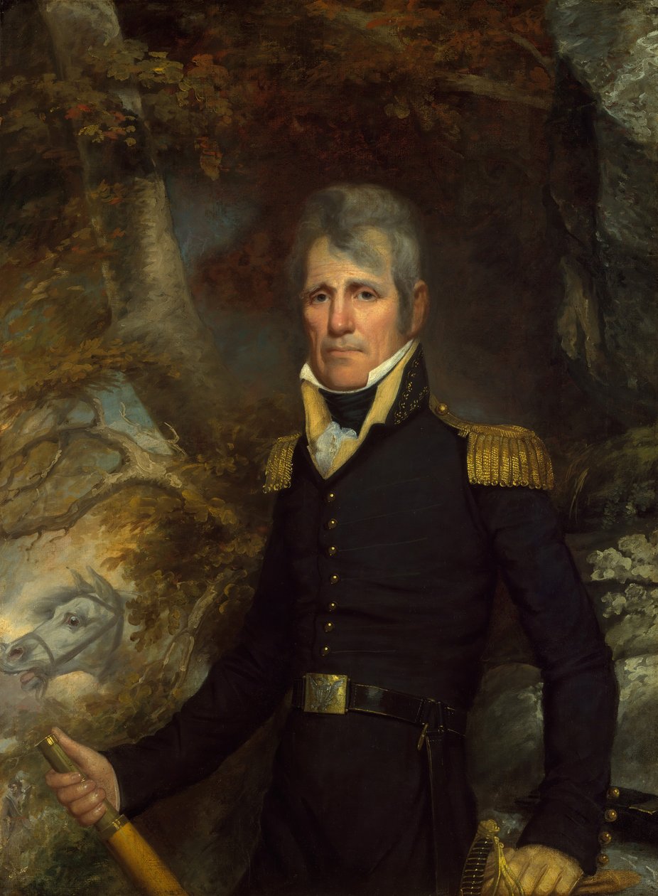 Kenraali Andrew Jackson, n. 1819. tekijältä John Wesley Jarvis