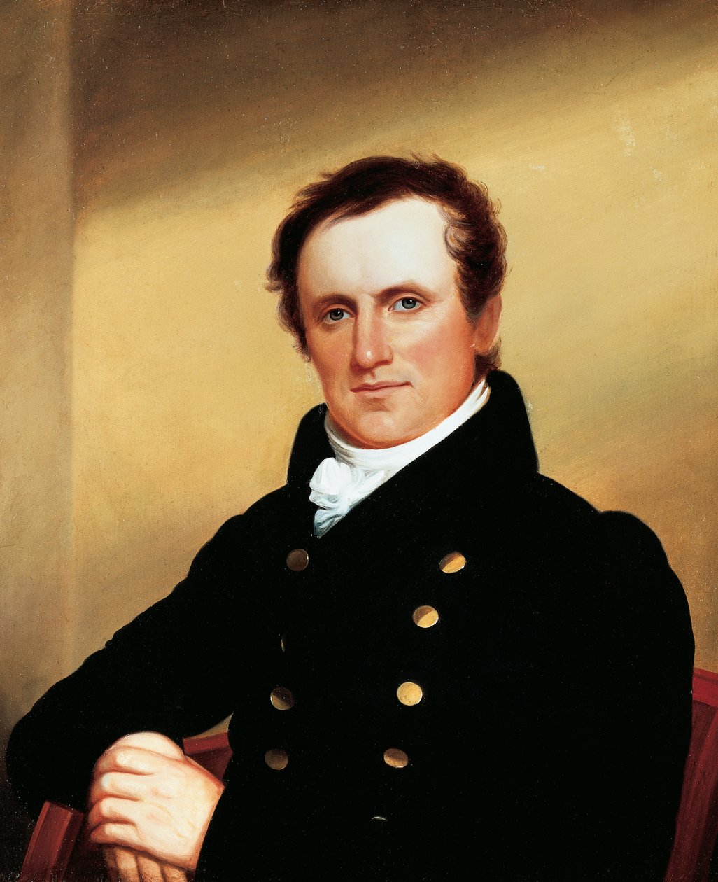 Muotokuva James Fenimore Cooperista (Burlington tekijältä John Wesley Jarvis