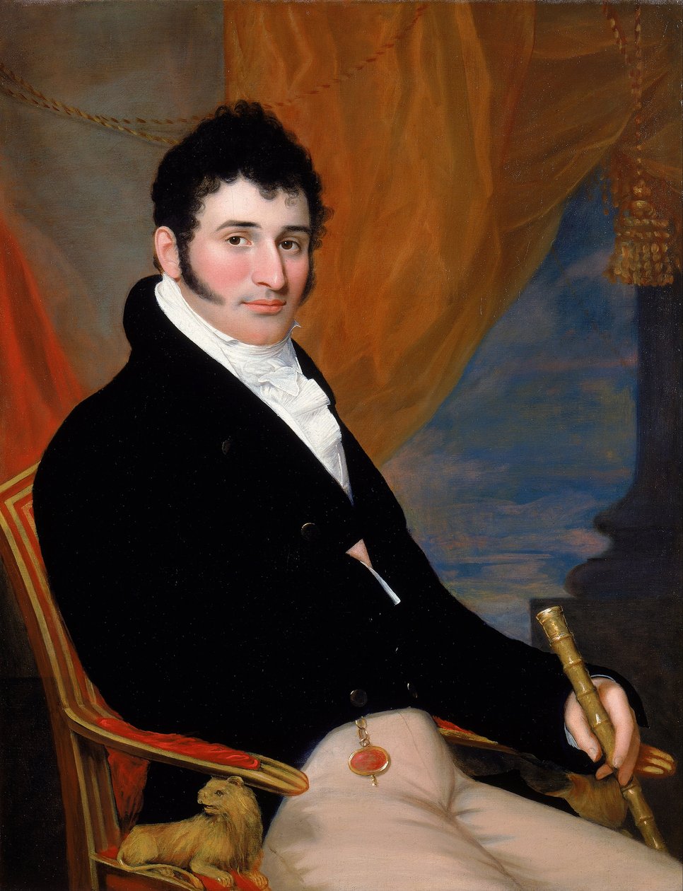 Salomon Isaacsin muotokuva, noin 1813 tekijältä John Wesley Jarvis