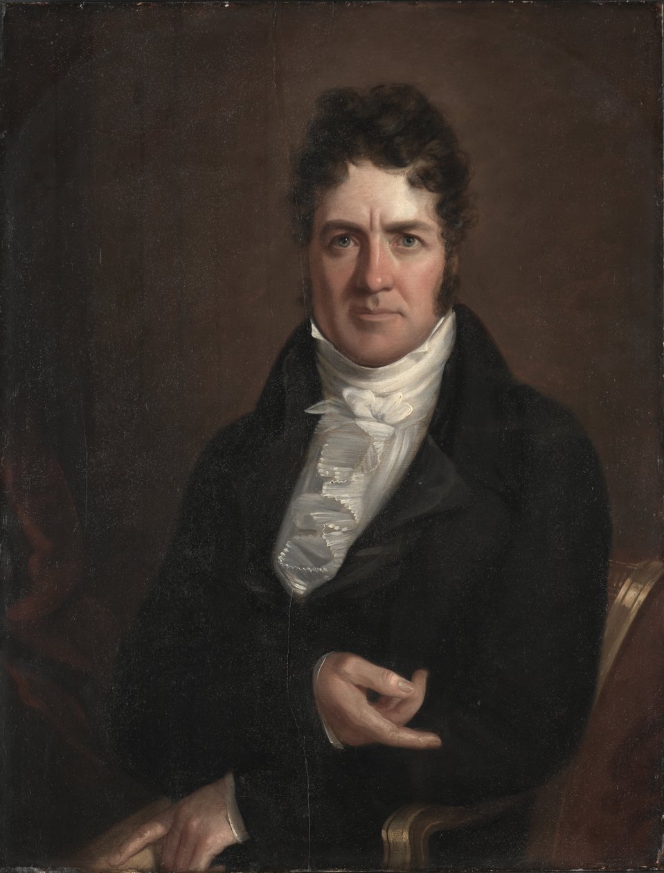 Thomas Abthorpe Cooper, n. 1810 (öljy puulle) tekijältä John Wesley Jarvis