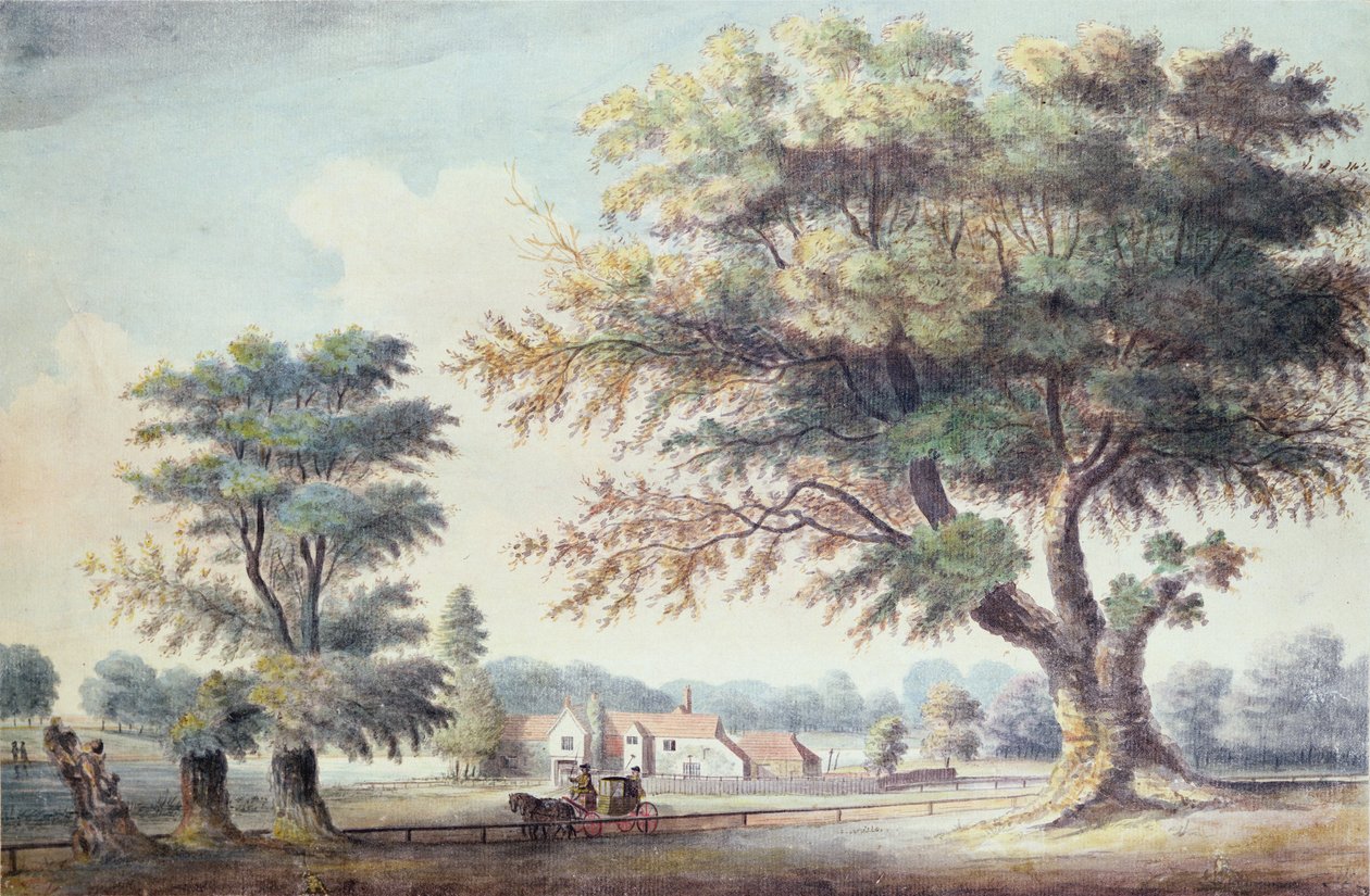 Old Cheesecake House, Serpentinen pohjoispuolella, 1786 tekijältä John White