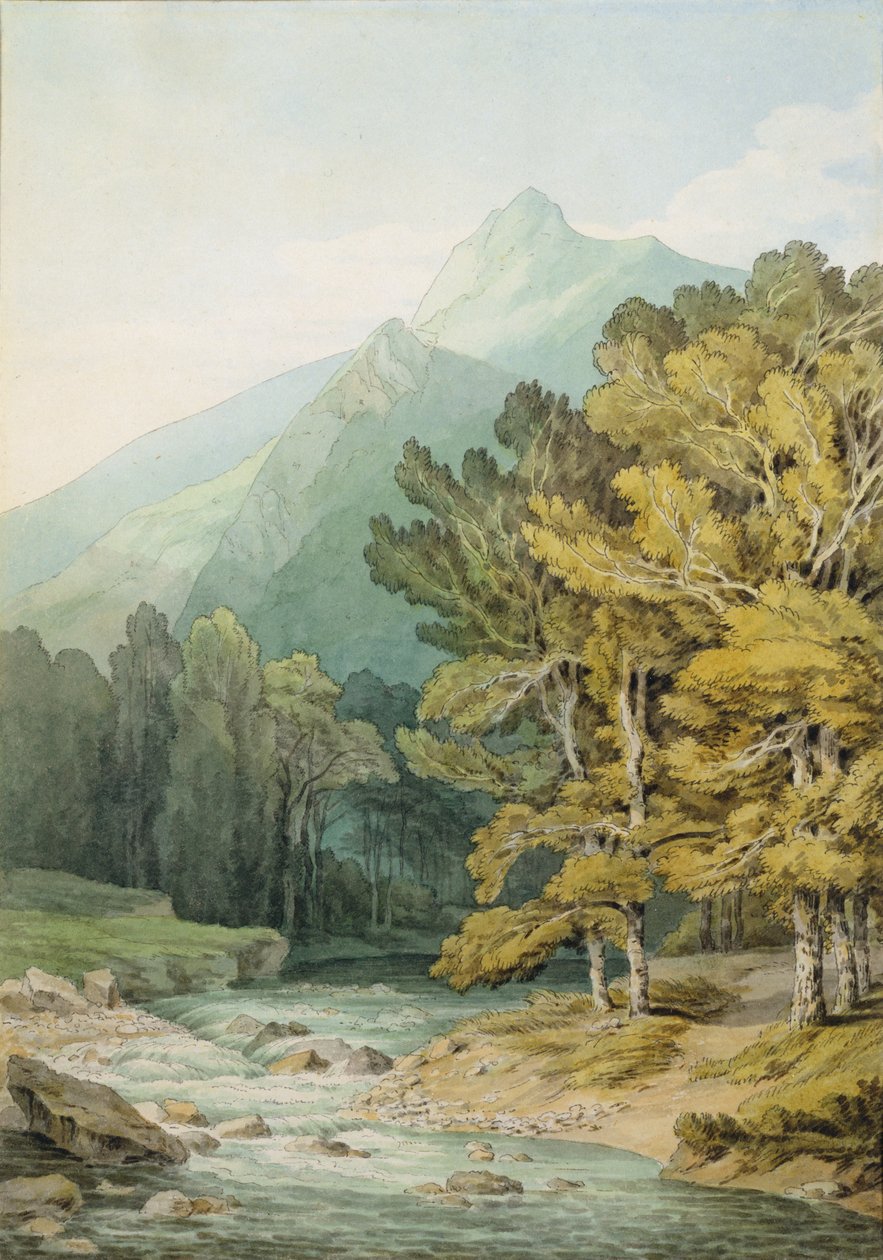 On the Dart in Holne Chase (wc paperilla) tekijältä John White Abbott