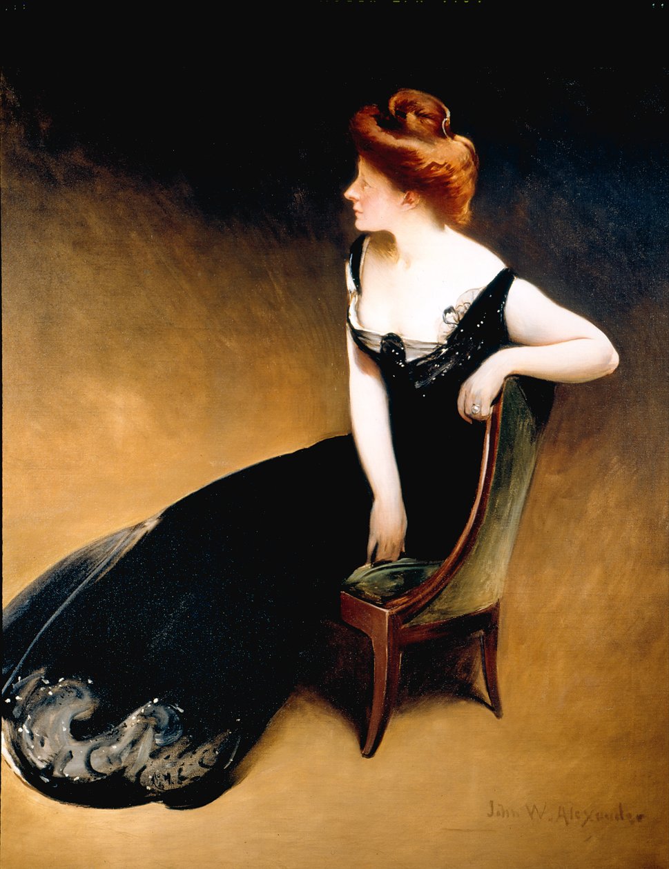 Muotokuva rouva V:stä, rouva Herman Duryeasta. tekijältä John White Alexander