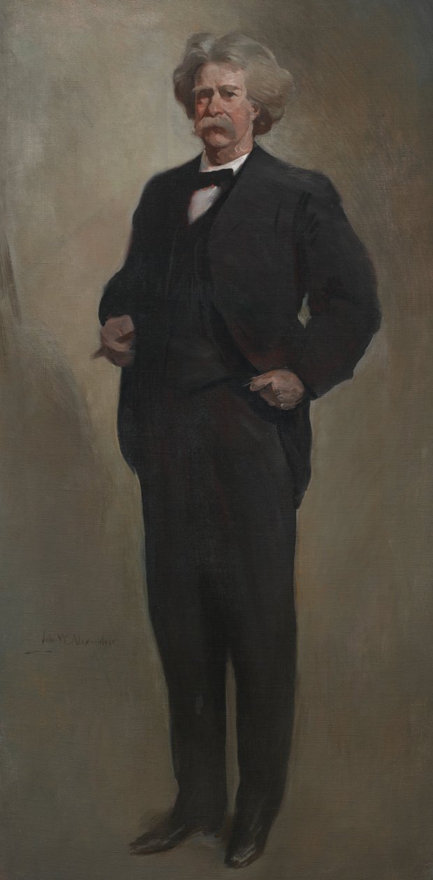 Samuel L. Clemens Mark Twain, 1912 tai 1913. tekijältä John White Alexander