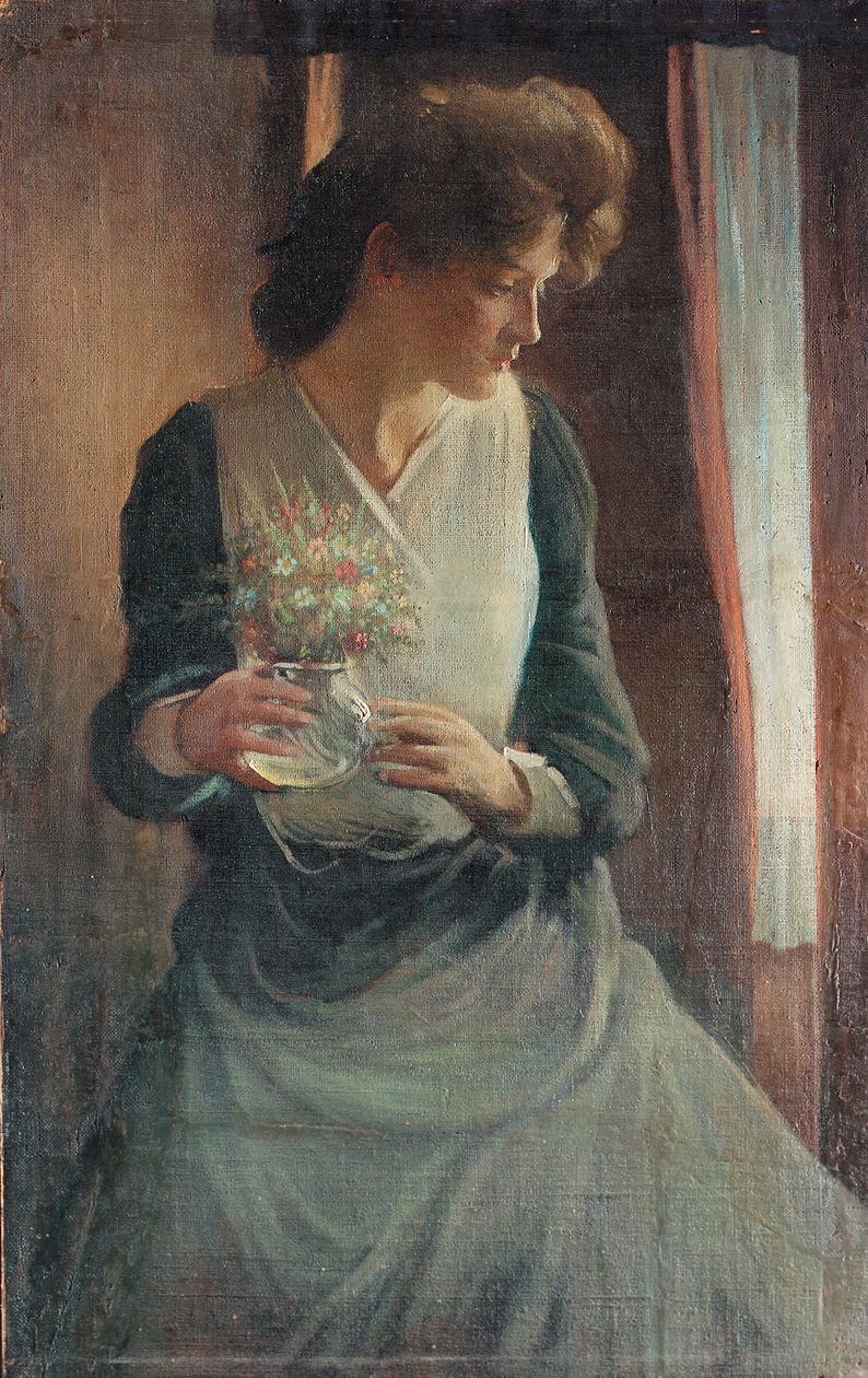 Oikean näköinen nainen tekijältä John White Alexander