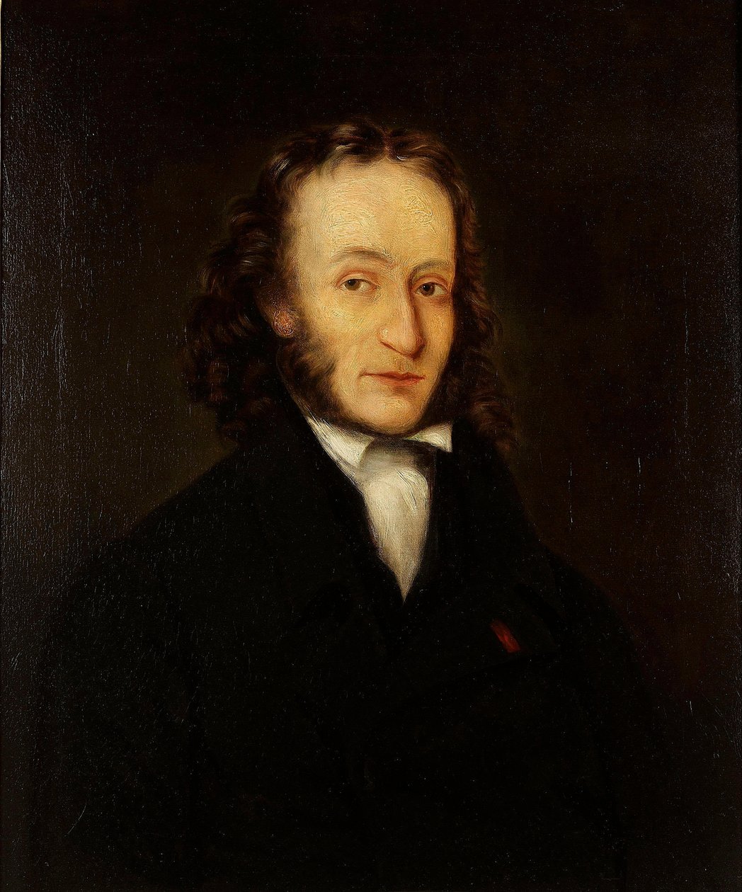 Niccolò Paganinin muotokuva 1782-1840, 1836 tekijältä John Whittle