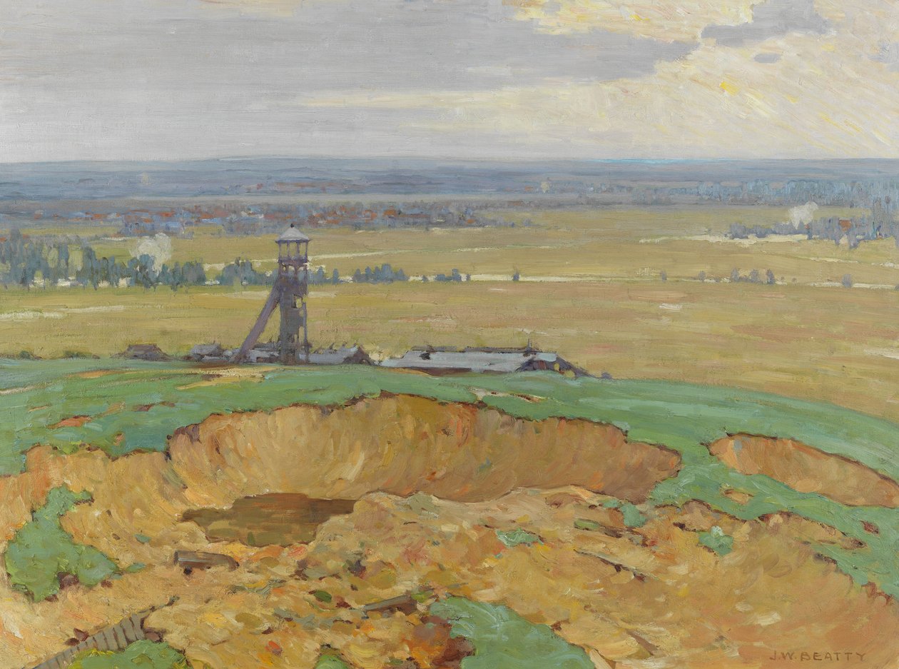 Lievin Vimy Ridgestä, 1914-19 tekijältä John William Beatty