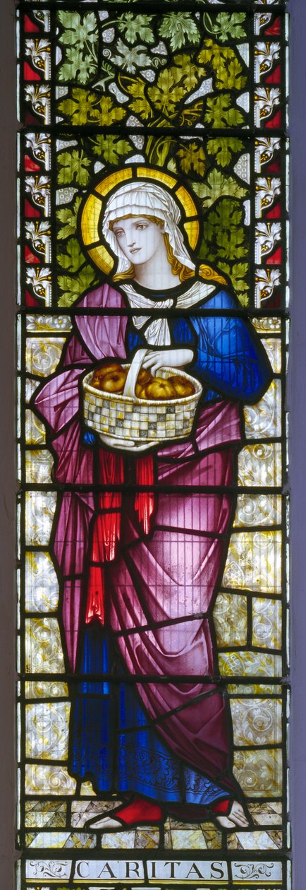 Pulborough, St Mary, James Powell & Sons, John William Brown (1842-1928), Charity tekijältä John William Brown