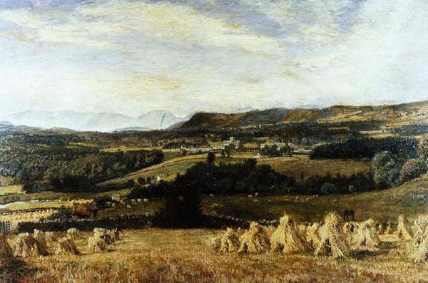 Cartmel Priory ja Langdale Pikes tekijältä John William Buxton Knight