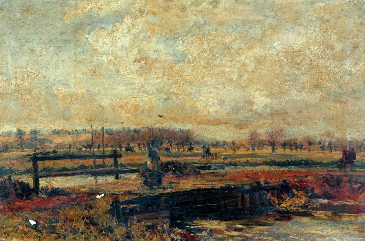 Colne-joki Rickmansworthissa tekijältä John William Buxton Knight