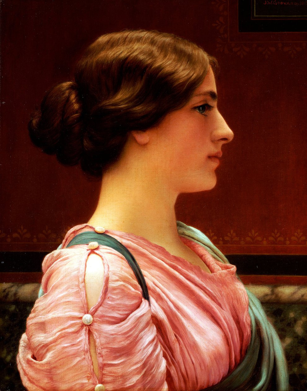 Cleonice, 1913 tekijältä John William Godward