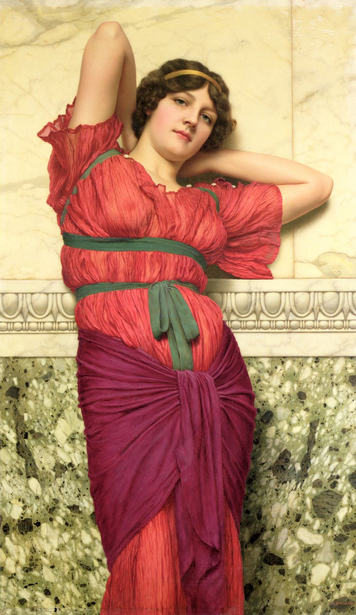 Miettiminen tekijältä John William Godward
