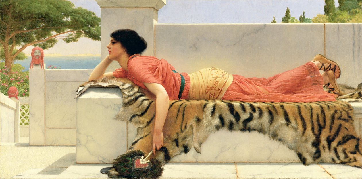 Odotus tekijältä John William Godward