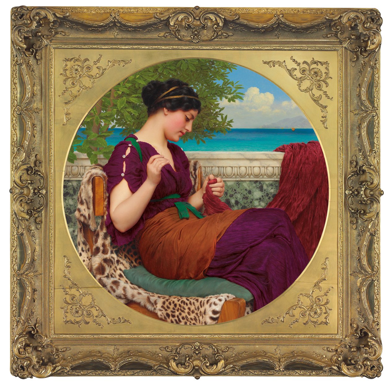 Kaukaisia ajatuksia, 1911 tekijältä John William Godward