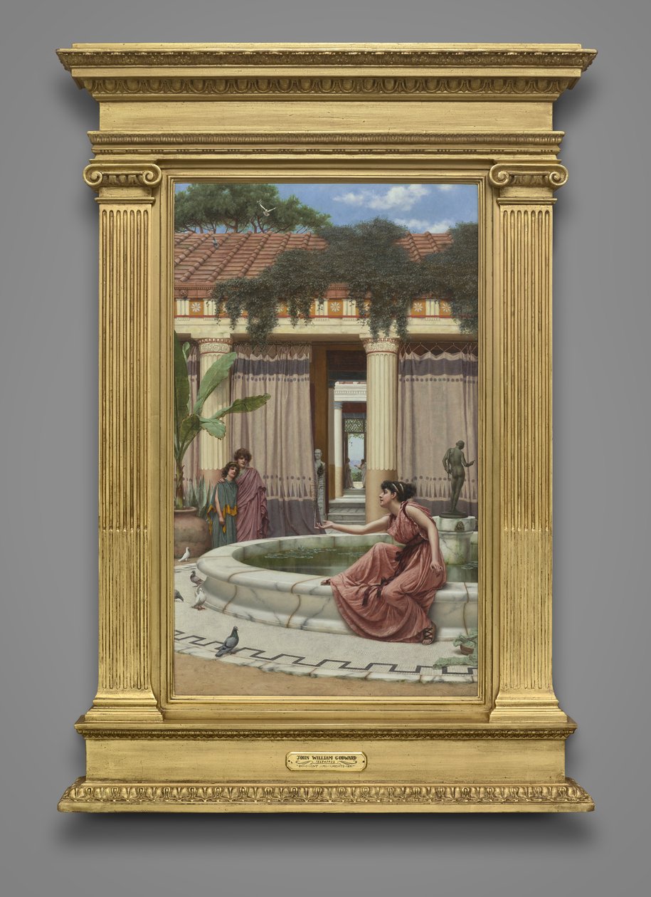 Viattomat huvitukset, 1891 tekijältä John William Godward