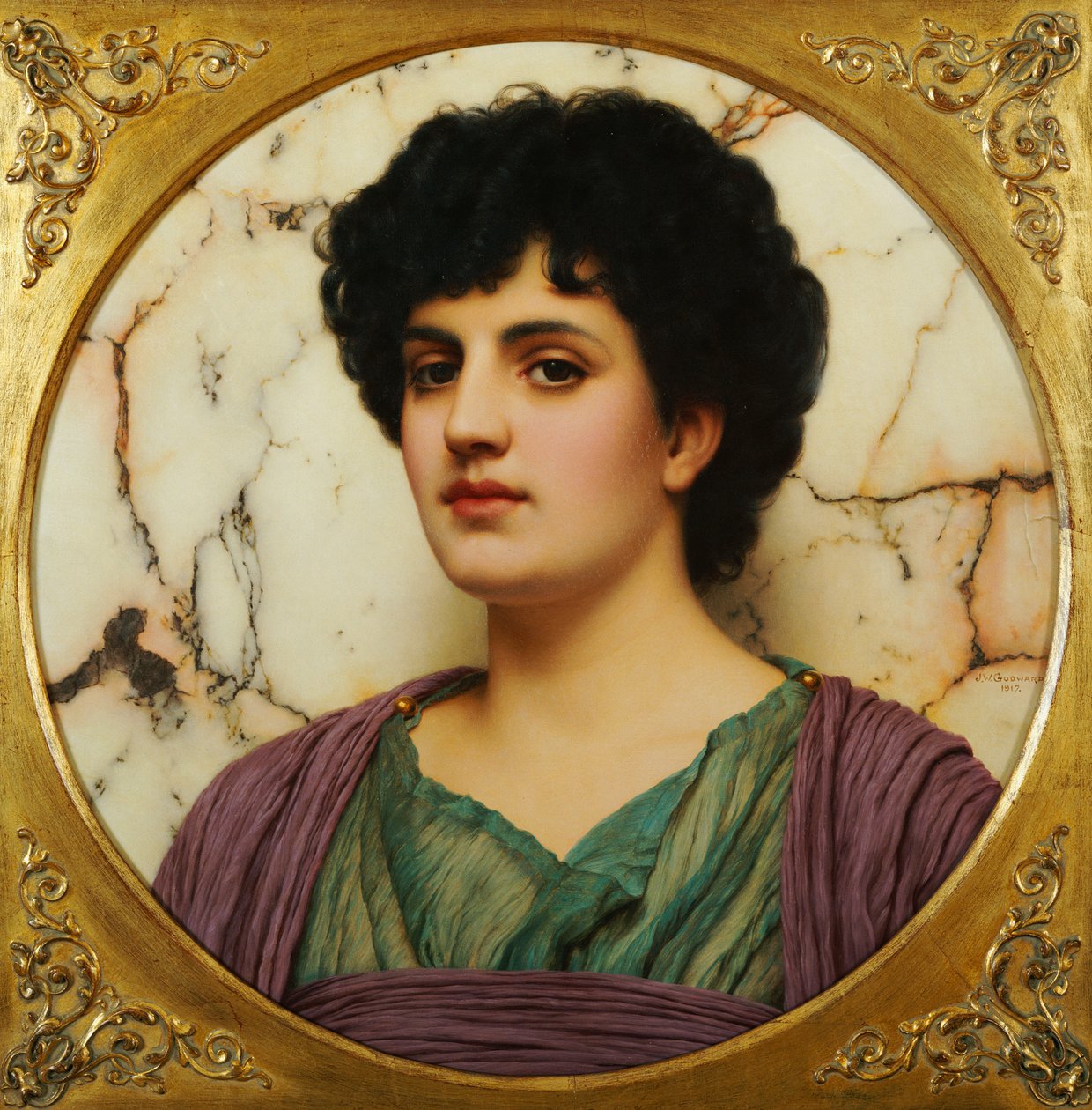 Lucille, 1917 tekijältä John William Godward