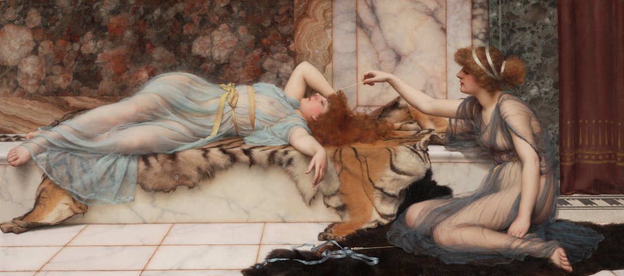 Pahuus ja lepo tekijältä John William Godward