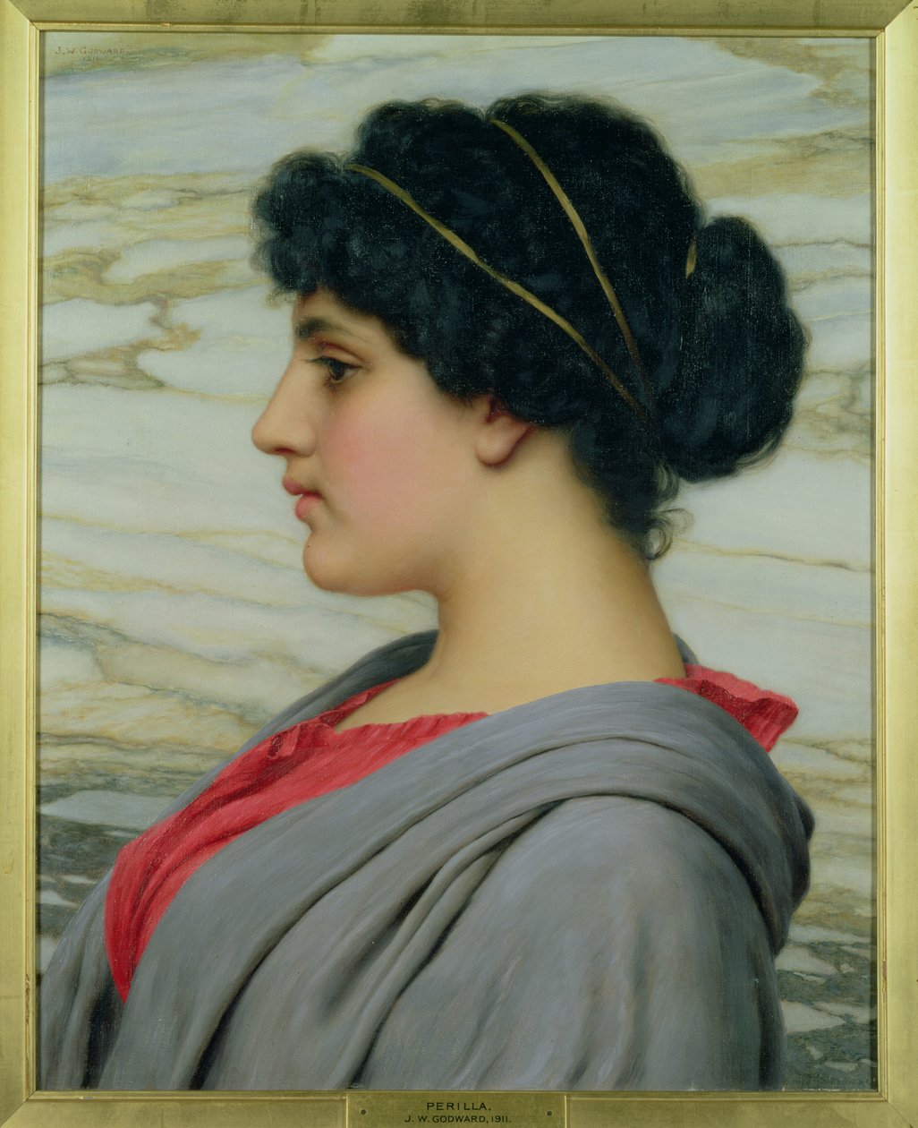 Nuppi, 1911 tekijältä John William Godward