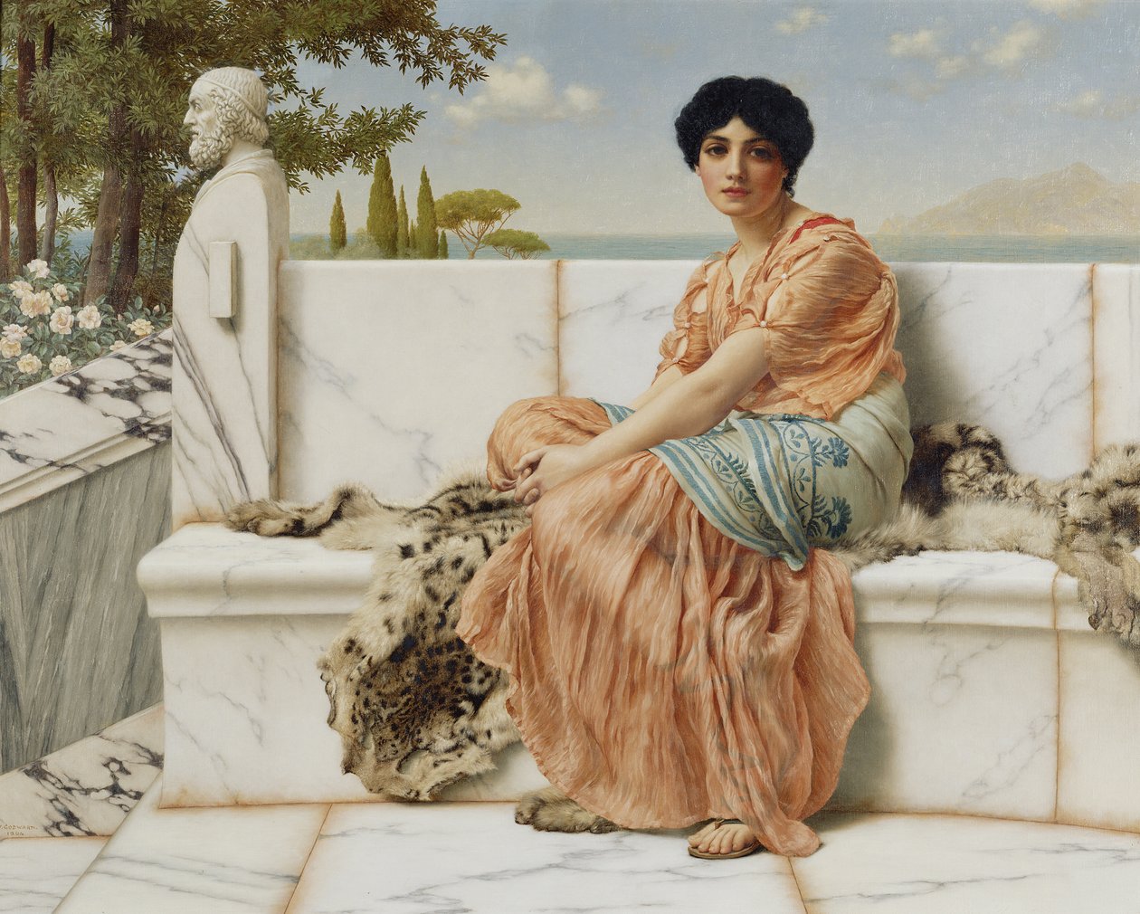 Haaveilu tekijältä John William Godward