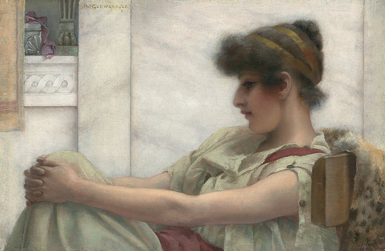 Haaveilu, 1888 tekijältä John William Godward