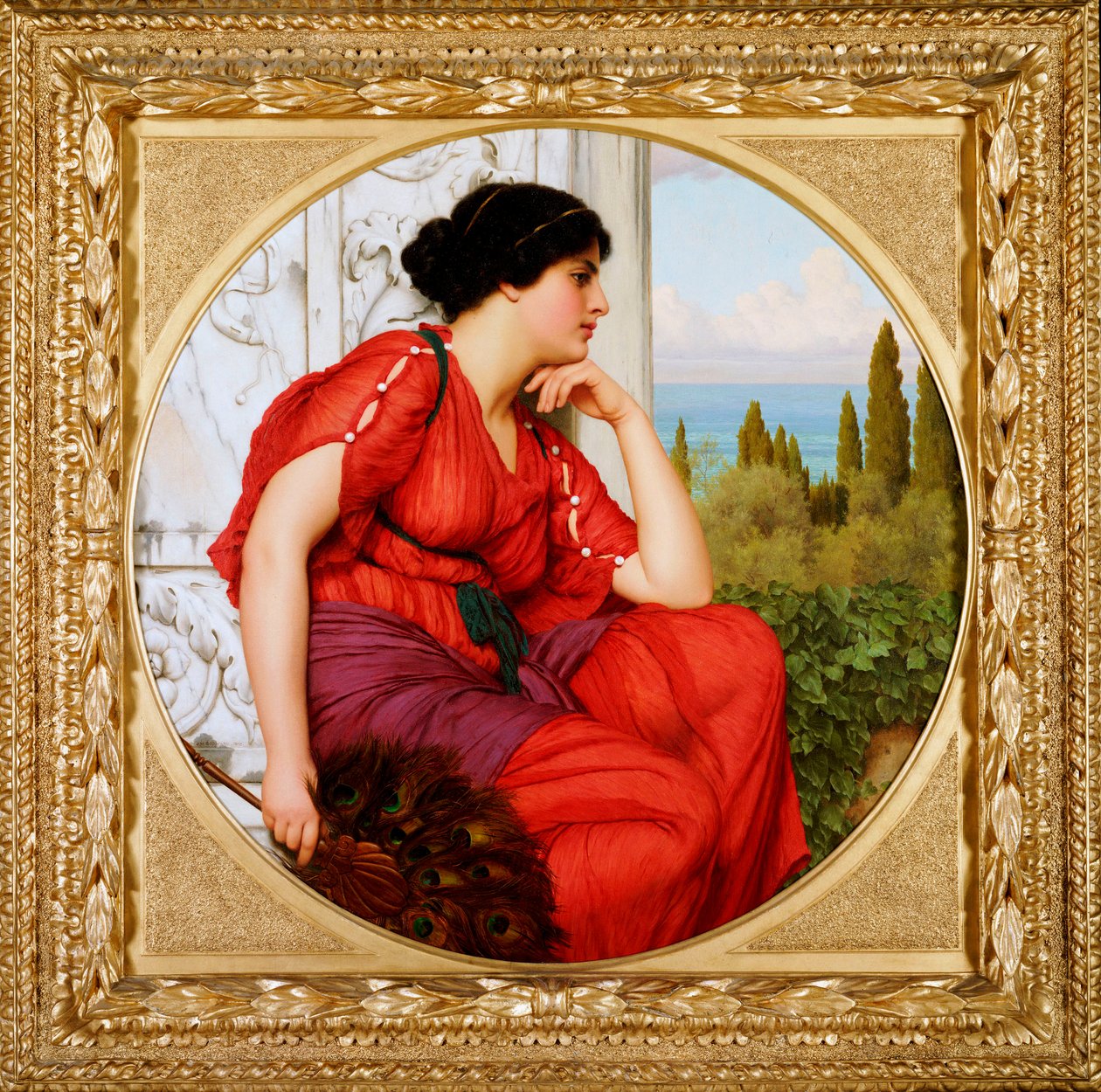 Haaveilu, 1910 tekijältä John William Godward