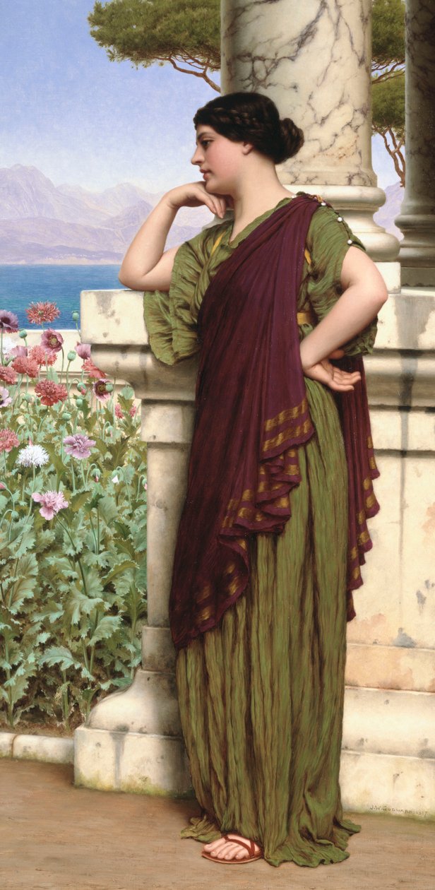 Lempeitä ajatuksia, 1917 tekijältä John William Godward