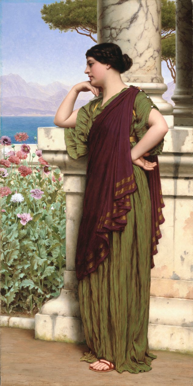 Lempeitä ajatuksia, 1917 tekijältä John William Godward